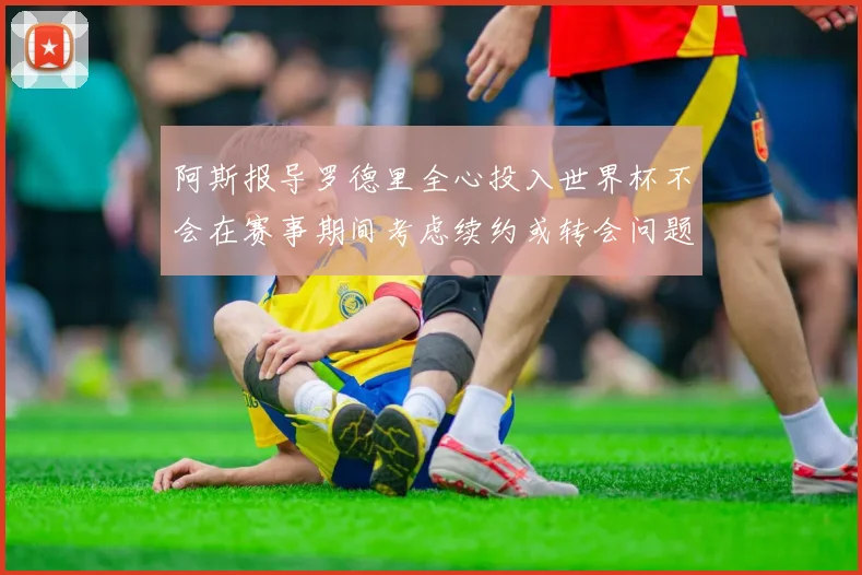 阿斯报导罗德里全心投入世界杯不会在赛事期间考虑续约或转会问题